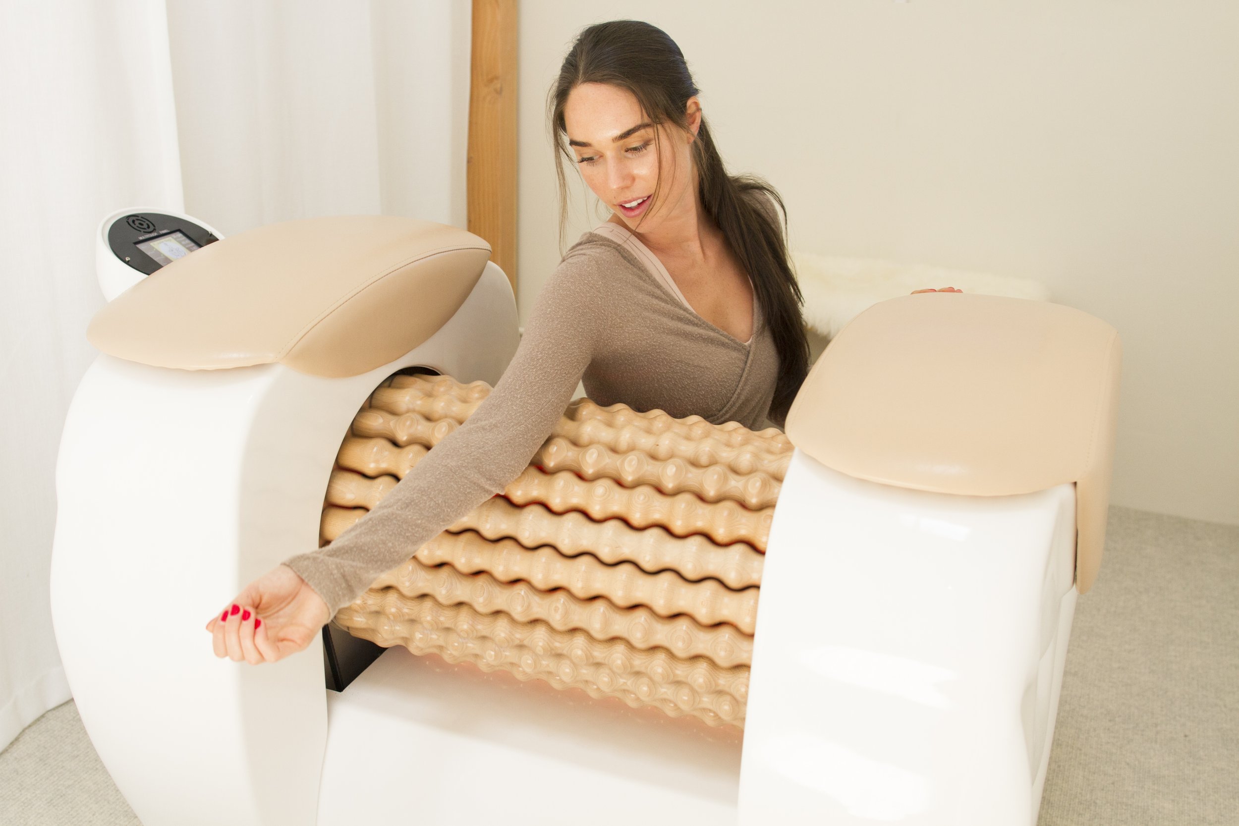 Roll Massage Illustration